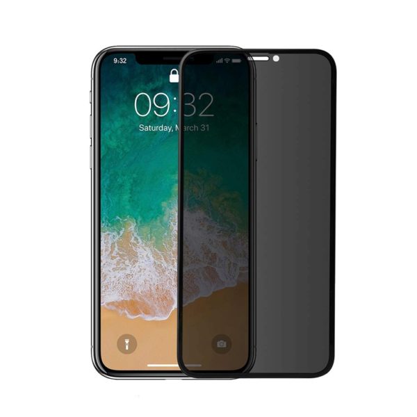 3D Curved Full Coverage Anti-spy privacy Tempered Glass - iPhone Series